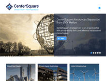 Tablet Screenshot of centersquare.com